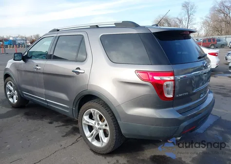 2013 Ford Explorer Limited z USA, uszkodzony, nr VIN 1FM5K8F83DGC39739